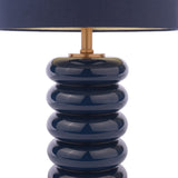Pagazzi Portia Blue Glass Table Lamp