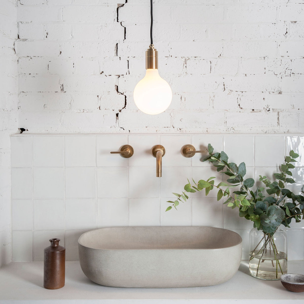 Tala Porcelain III Pendant Light in Graphite