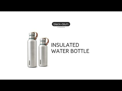 Black+Blum Insulated Water Bottle, 500ml, Ocean