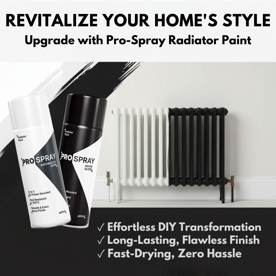 Pro Spray Radiator Paint 3-in-1 Heat Resistant Spray – Best Ideas UK