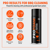 Best Ideas UK Profoam BBQ Grill Cleaner Fresh Lemon