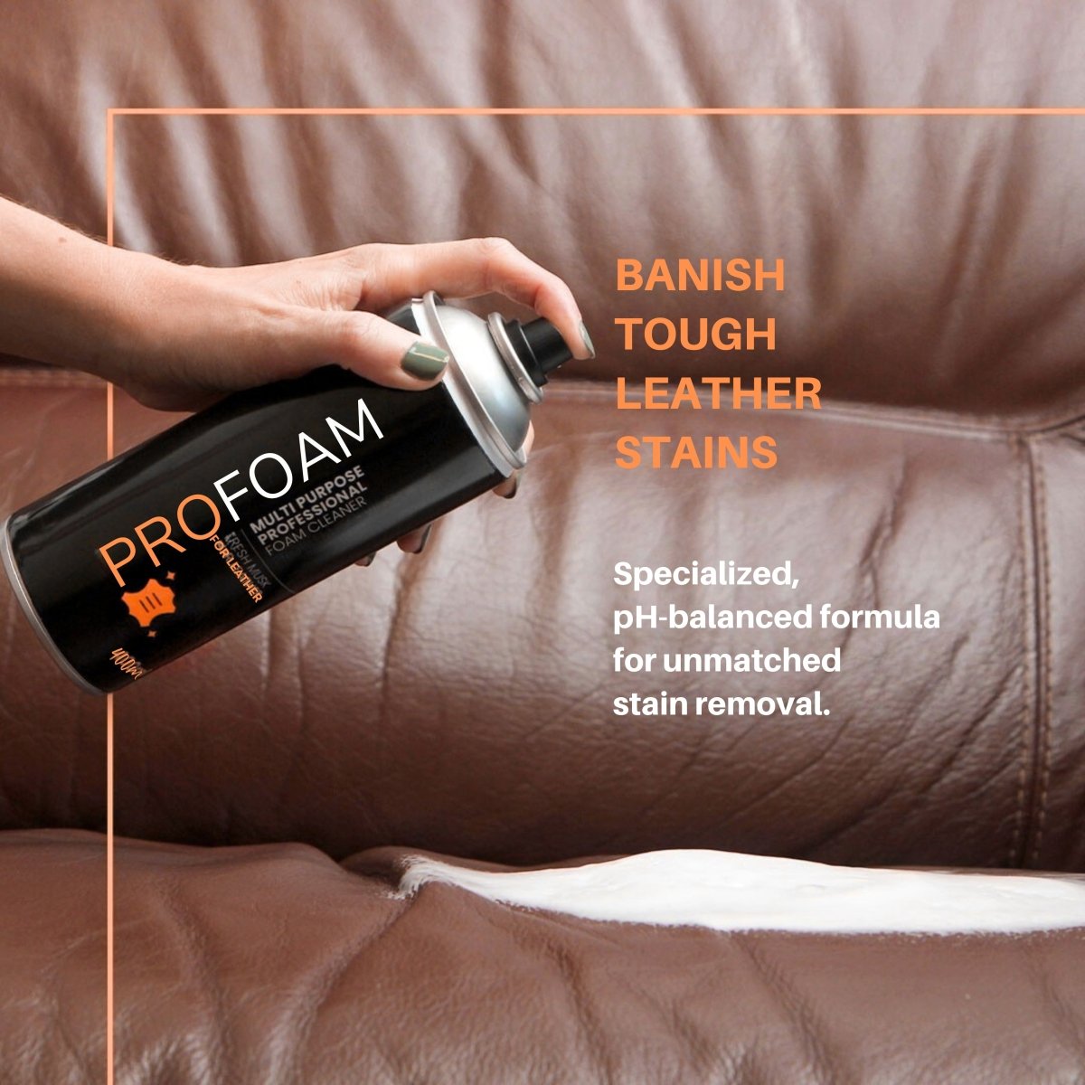 Best Ideas UK Profoam Leather Cleaner Musk Scent