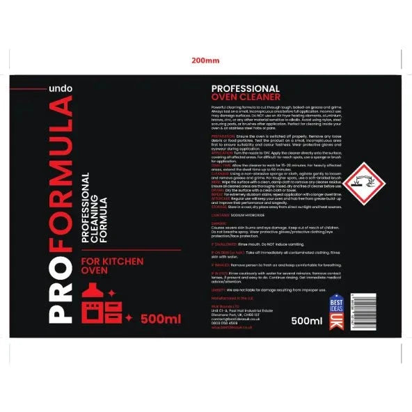 ProFormula Kitchen Hob & Oven Cleaner - Best Ideas UK
