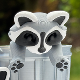Filamora Studios 3D Printed Raccoon Desk Toy