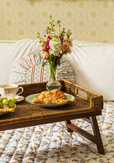 Casa by Josephine Jenno Rattan Breakfast Tray - Brown