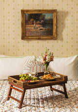 Casa by Josephine Jenno Rattan Breakfast Tray - Brown