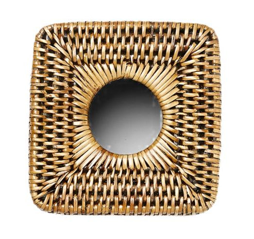 Casa by Josephine Jenno Rattan Tissue Box Cover - Brown