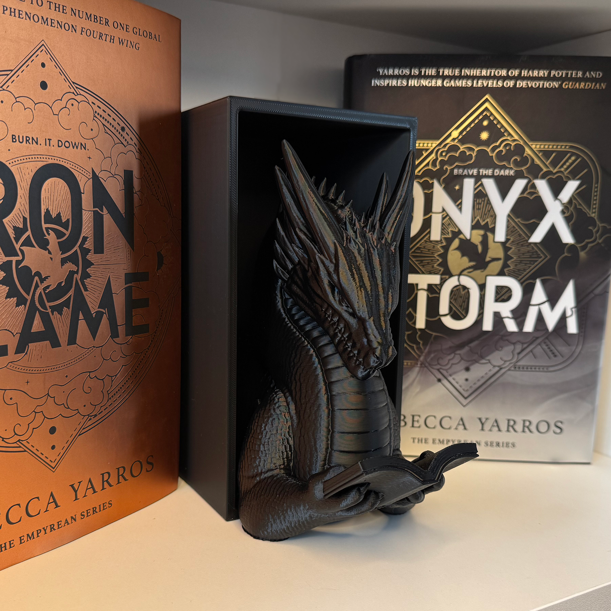 Filamora Studios Dragon Book Nook Velaris ACOTAR Bookend
