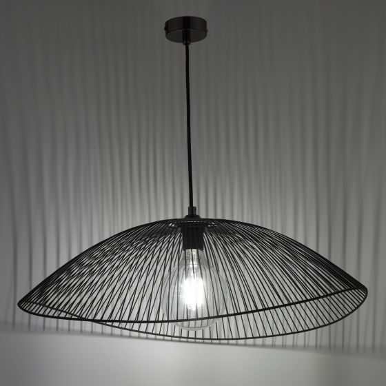 Pagazzi Rebel Large Black Ceiling Shade