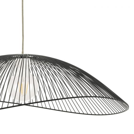 Pagazzi Rebel Large Black Ceiling Shade