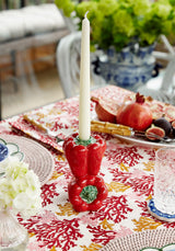 Casa by Josephine Jenno Red Bell Peppers Candle Holder