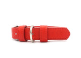 Ralph & Co Red Leather Dog Collar