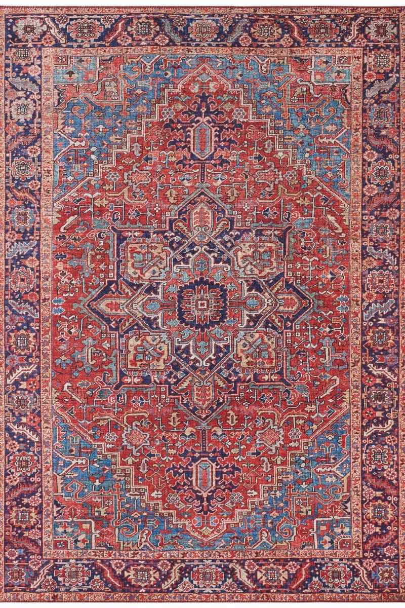 Oriental Amata Rug Red Colour by The Rugs