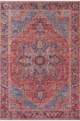 Oriental Amata Rug Red Colour by The Rugs