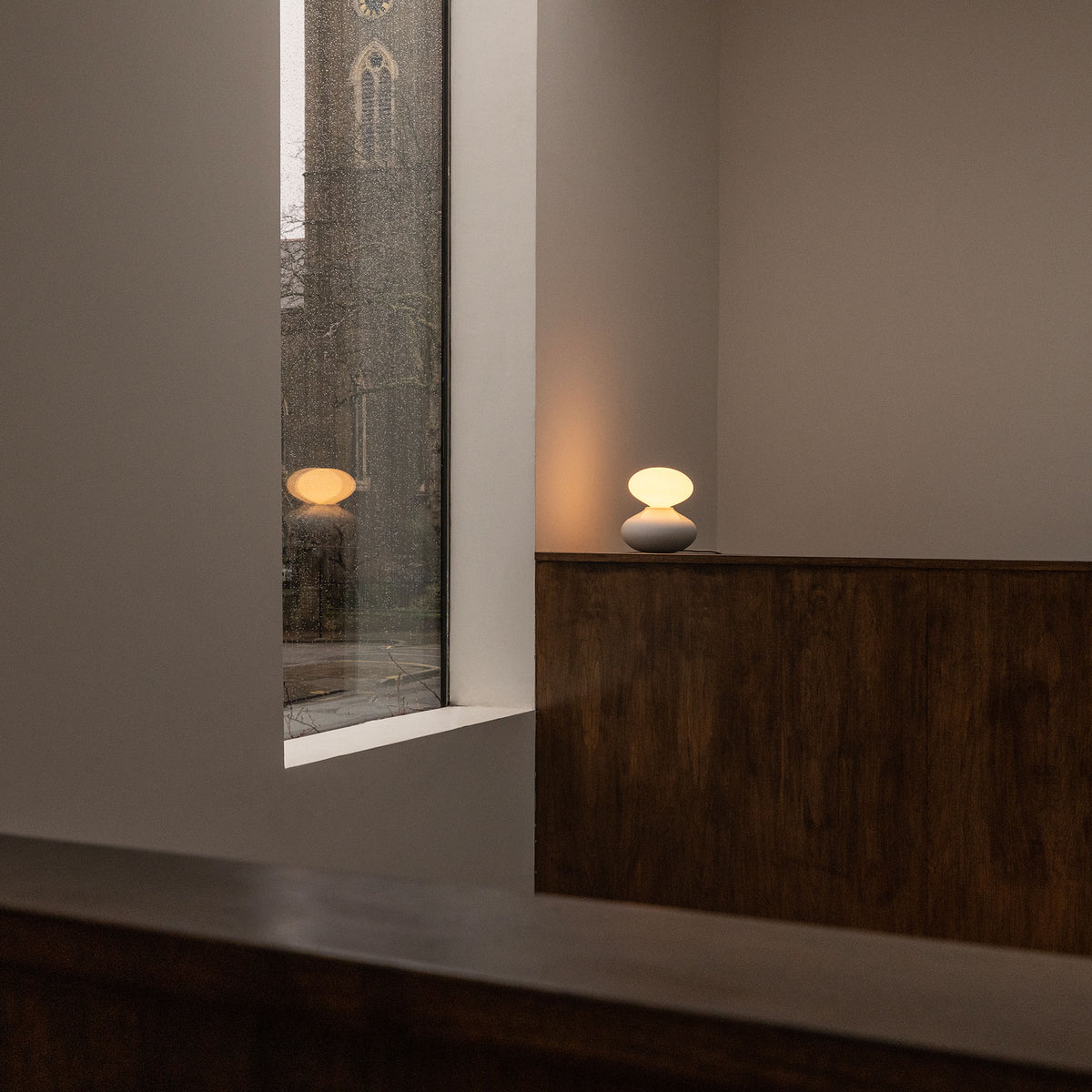 Tala Reflection Oval Table Lamp