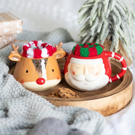 Blush & Bale Christmas Sock and Mug Gift Set - H10.5cm x W15.5cm x D12cm