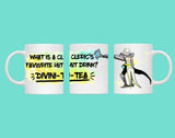 Cleric’s Favourite Drink Divini-Tea DND Mug by Resplendent Aurora