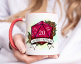 Merry Critmas Christmas DND Mug by Resplendent Aurora