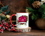 Merry Critmas Christmas DND Mug by Resplendent Aurora