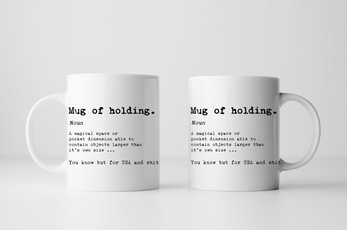 Mug of Holding Definition D&D Mug by Resplendent Aurora