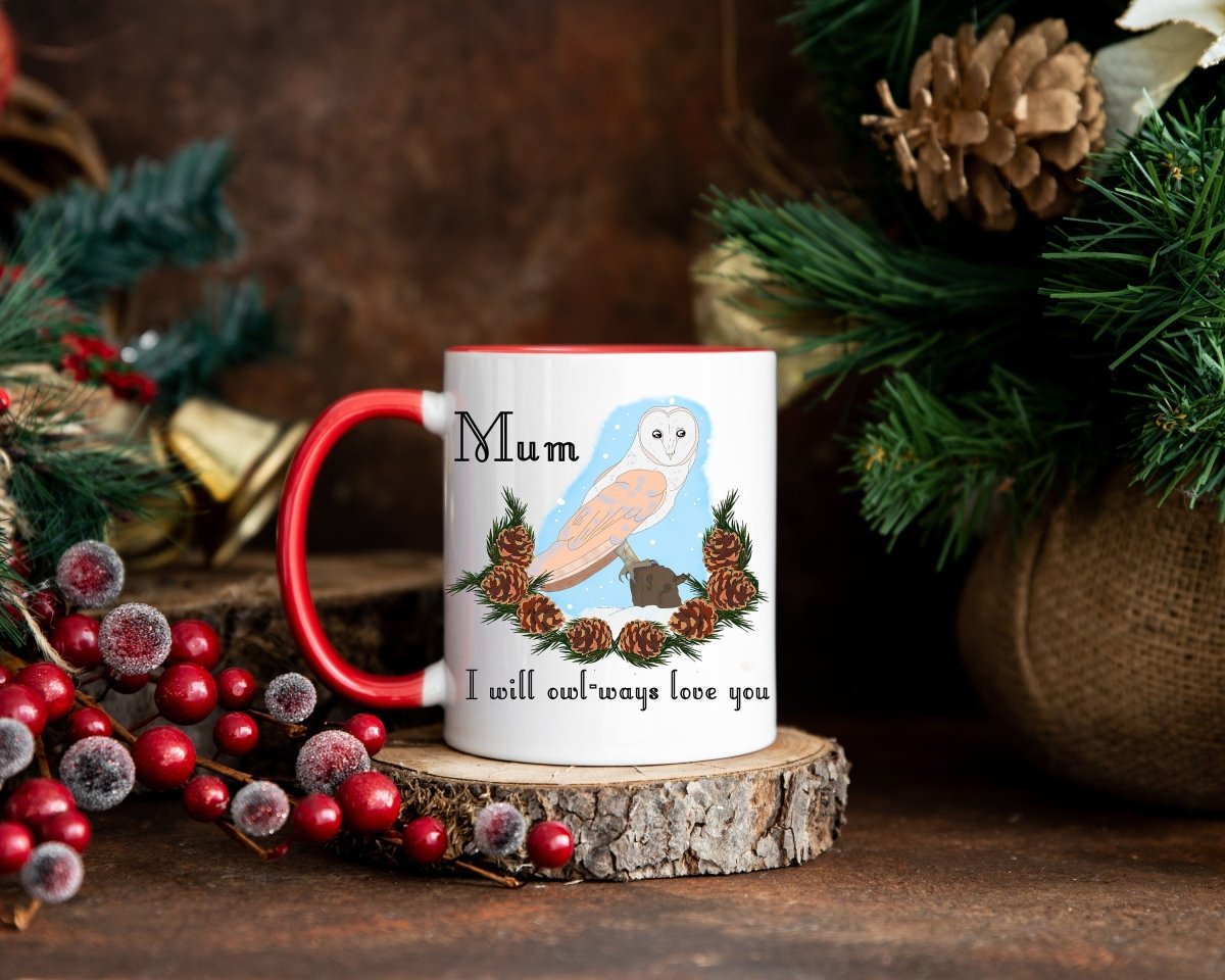 Personalised I Will Owl-Ways Love You Owl Mug by Resplendent Aurora