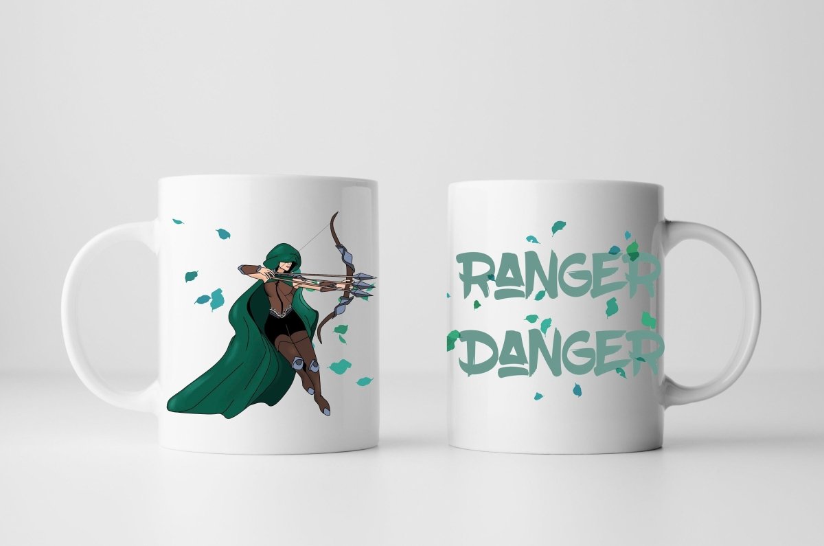 Ranger Danger Elf Ranger DND Mug by Resplendent Aurora