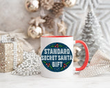 Standard Secret Santa Gift Christmas Mug by Resplendent Aurora