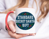 Standard Secret Santa Gift Christmas Mug by Resplendent Aurora