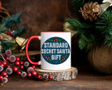 Standard Secret Santa Gift Christmas Mug by Resplendent Aurora