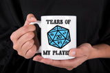 Tears of My Players Dungeon Master DND D20 Mug by Resplendent Aurora