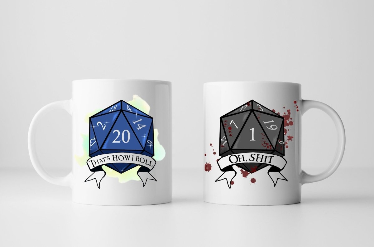 That’s How I Roll DND D20 Mug by Resplendent Aurora