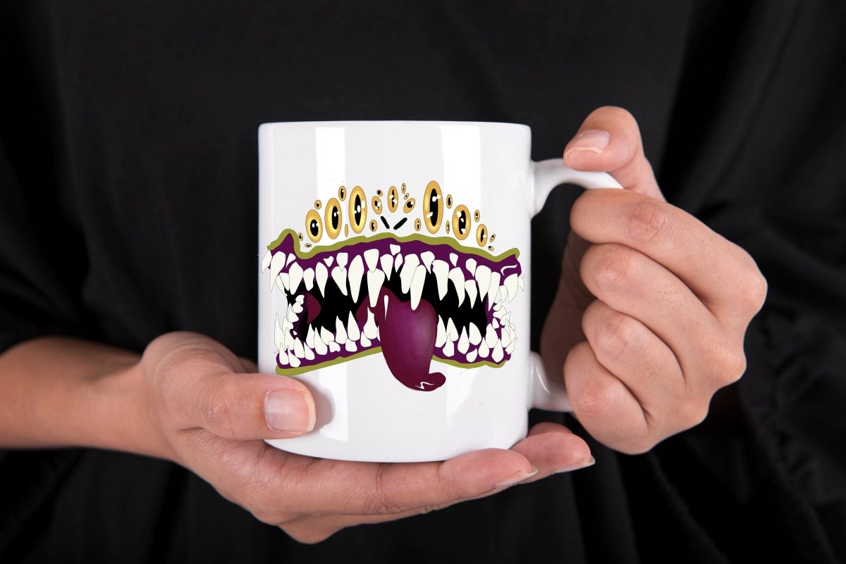 This Mug Is Definitely Not A Mimic DND Mug by Resplendent Aurora