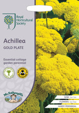 AllotMate Essentials RHS Achillea Gold Plate Seeds 500 Seeds