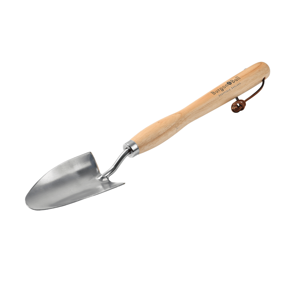 AllotMate Essentials RHS Stainless Steel Mid-Handled Trowel by Burgon & Ball