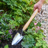 AllotMate Essentials RHS Stainless Steel Mid-Handled Trowel by Burgon & Ball