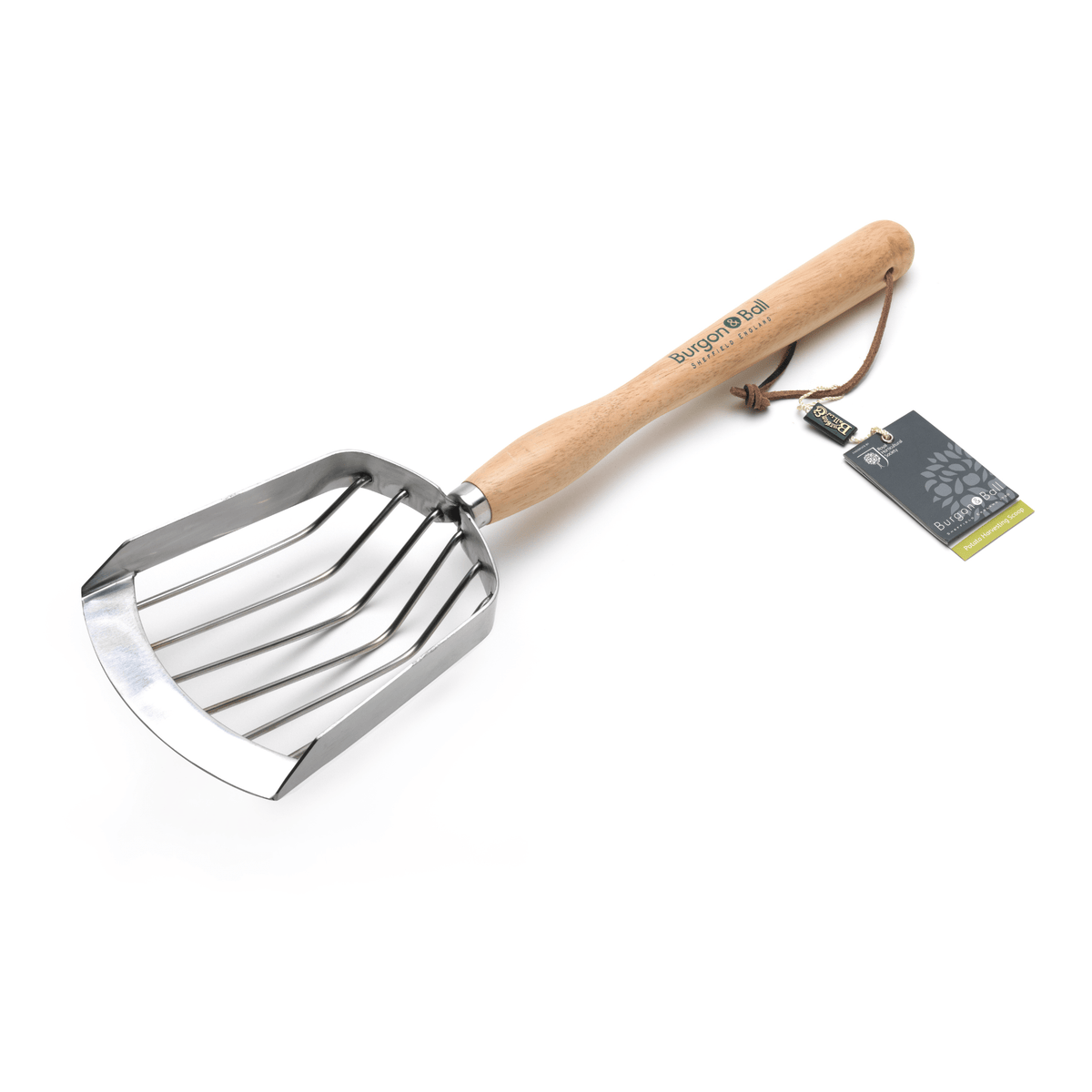 AllotMate Essentials RHS Endorsed Stainless Steel Potato Harvesting Scoop