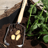 AllotMate Essentials RHS Endorsed Stainless Steel Potato Harvesting Scoop