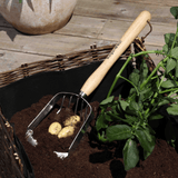 AllotMate Essentials RHS Endorsed Stainless Steel Potato Harvesting Scoop