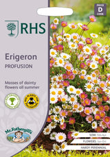 AllotMate Essentials RHS Erigeron Profusion 250 Seeds – Fleabane Daisy