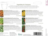 AllotMate Essentials RHS Vegetables for Containers Collection – 6 Varieties