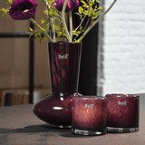 Lowlands Design Vase Glass Loflo Plum by DutZ
