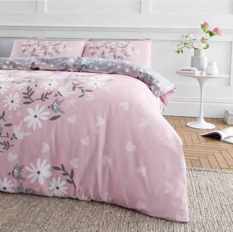 Blush & Bale Ditsy Heart Duvet Set