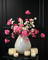 Lowlands Design Druba Beige Vase by Dutz
