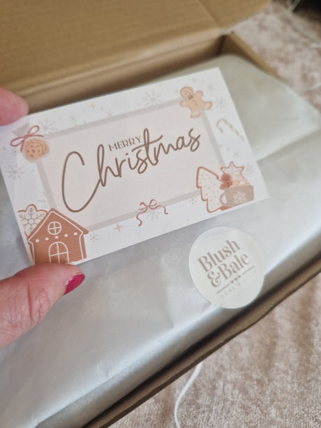 Blush & Bale Cosy Silver Gift Box