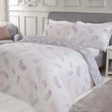 Blush & Bale Feather Pattern Duvet Set