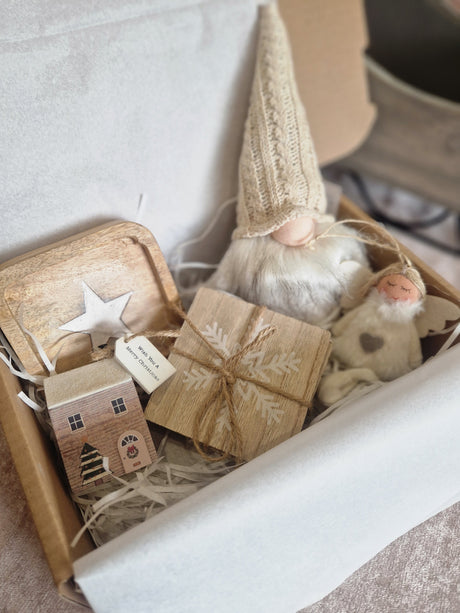 Blush & Bale Cosy Cream Decor Gift Box