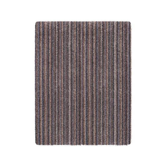 The Rugs Machine Washable Indoor Mat Stripe Design