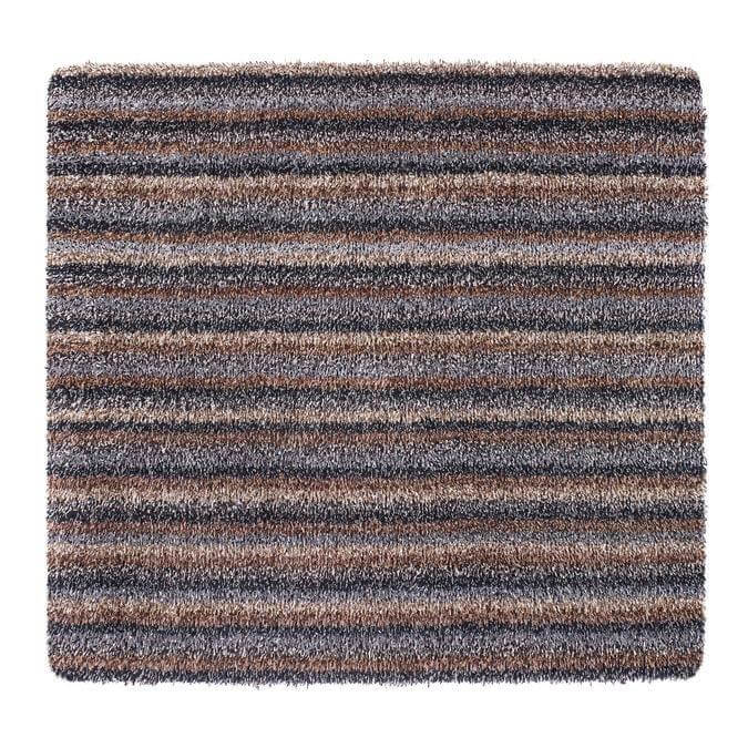 The Rugs Machine Washable Indoor Mat Stripe Design