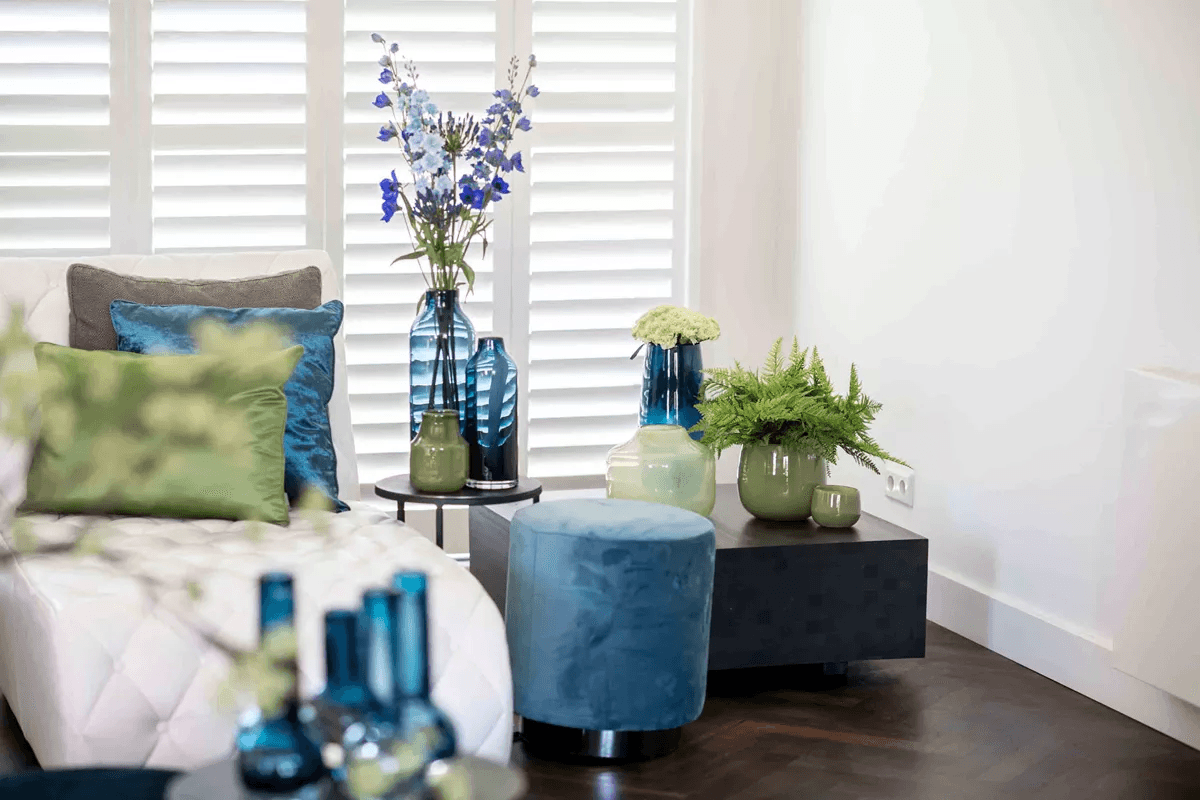 Lowlands Design Masa Vase - Navy