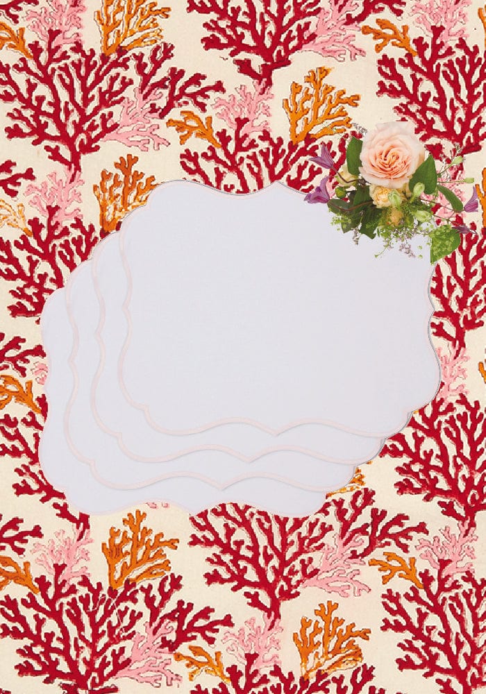 Casa by Josephine Jenno Rosa Pink Placemats - Set of 4